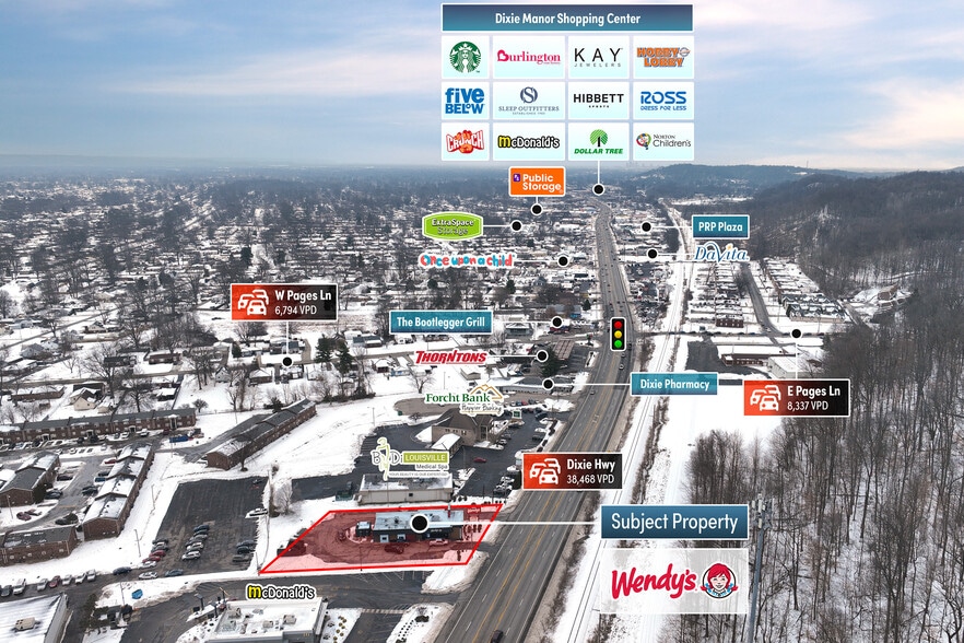 More Photos Of 8596 Dixie Hwy, Louisville Fast Food For Sale