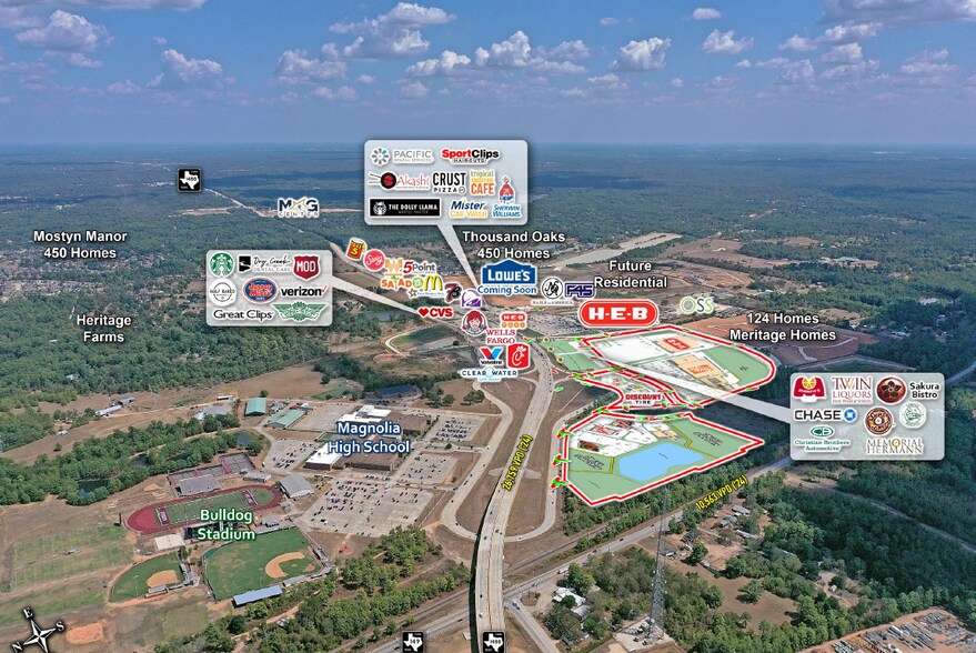 More Photos Of SWC of SPUR 149 at FM 1488 Rd, Magnolia Unknown For Lease