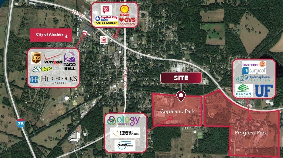 More Photos Of 13101 Rachael Blvd, Alachua Land For Lease