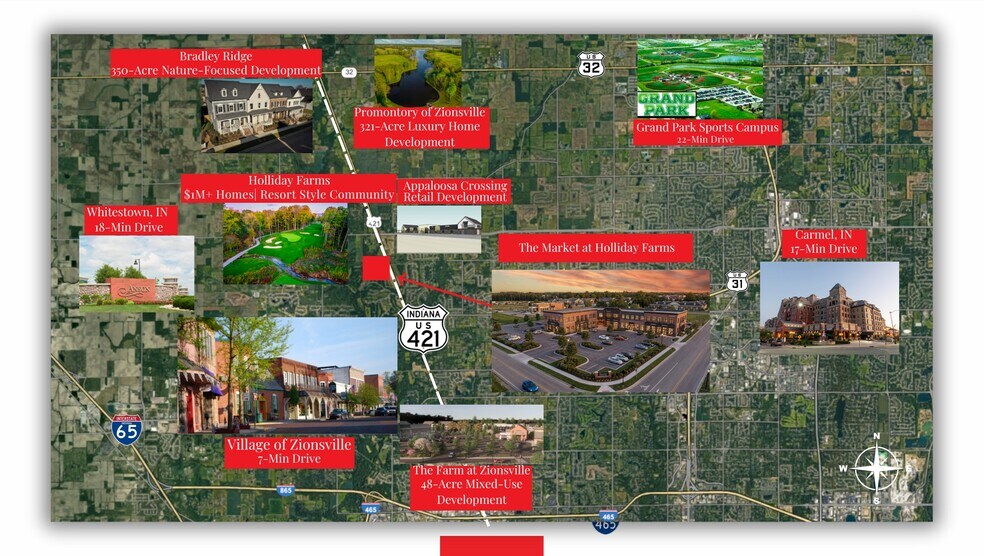 More Photos Of 3635 Marketplace Dr, Zionsville General Retail For Lease