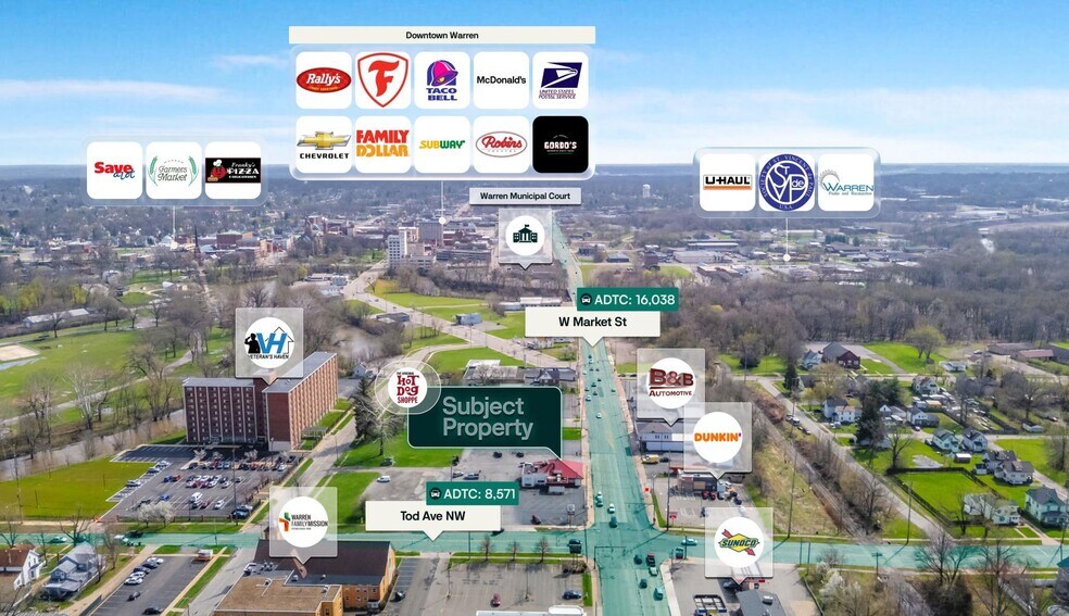 More Photos Of 740 W Market St, Warren Fast Food For Sale