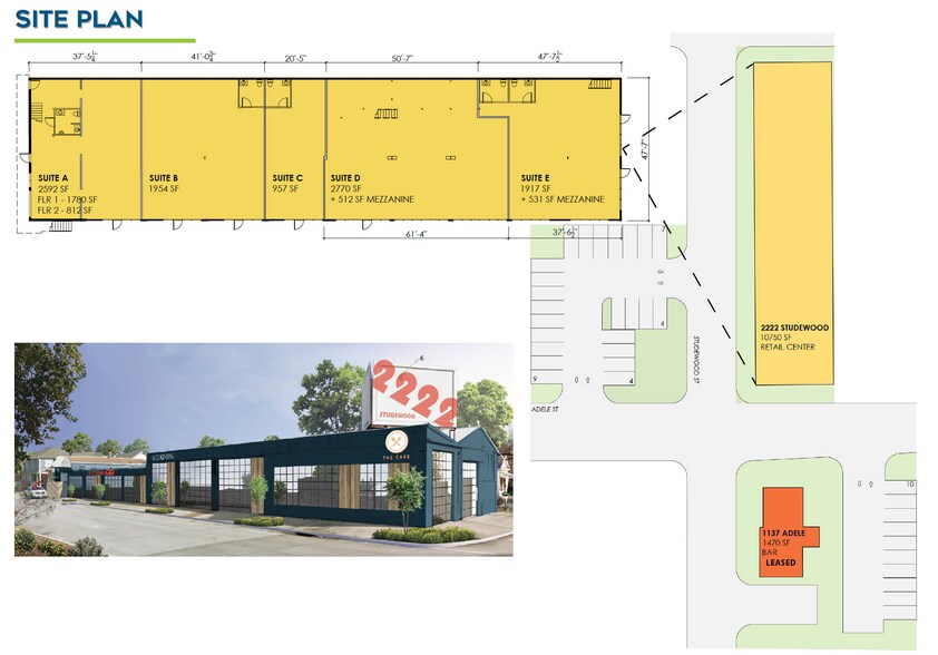 More Photos Of 2222 Studewood St, Houston Freestanding For Lease