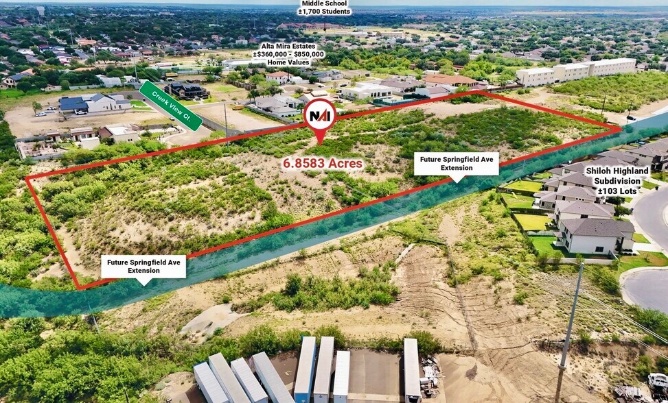 More Photos Of 0000 Springfield Ave, Laredo Land For Sale