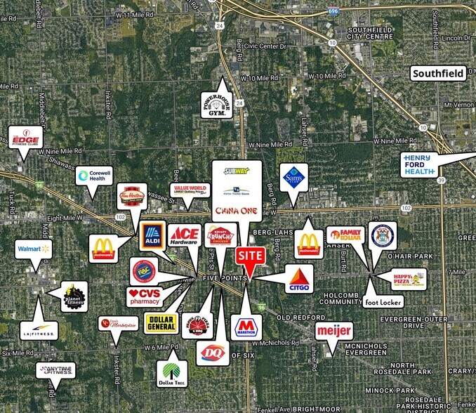 More Photos Of 19050 Telegraph Rd, Detroit Land For Sale