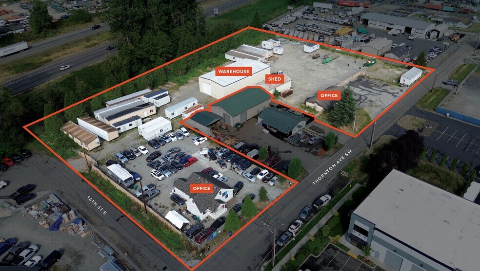 Primary Photo Of 1550 Thornton Ave SW, Pacific Contractor Storage Yard For Sale