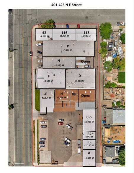More Photos Of 401-409 N E St, Madera Warehouse For Sale