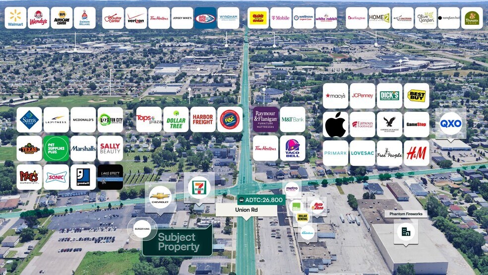 More Photos Of 4199 Union Rd, Cheektowaga Fast Food For Sale