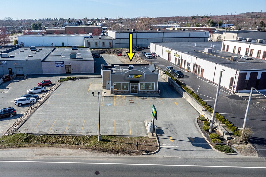 Primary Photo Of 2214 Plainfield Pike, Cranston Fast Food For Sale