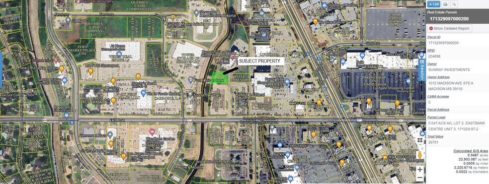 More Photos Of 6500 Eastbank St, Shreveport Land For Sale