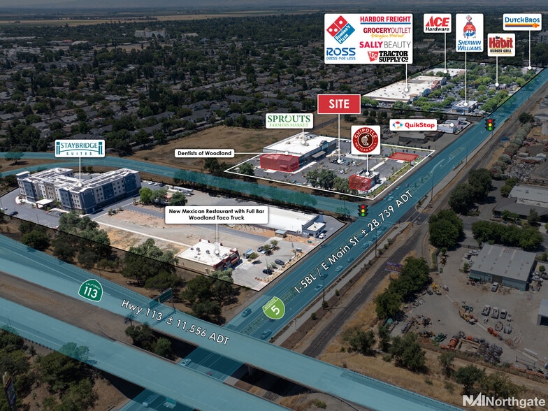 More Photos Of 1434-1454 E Main St, Woodland Unknown For Lease