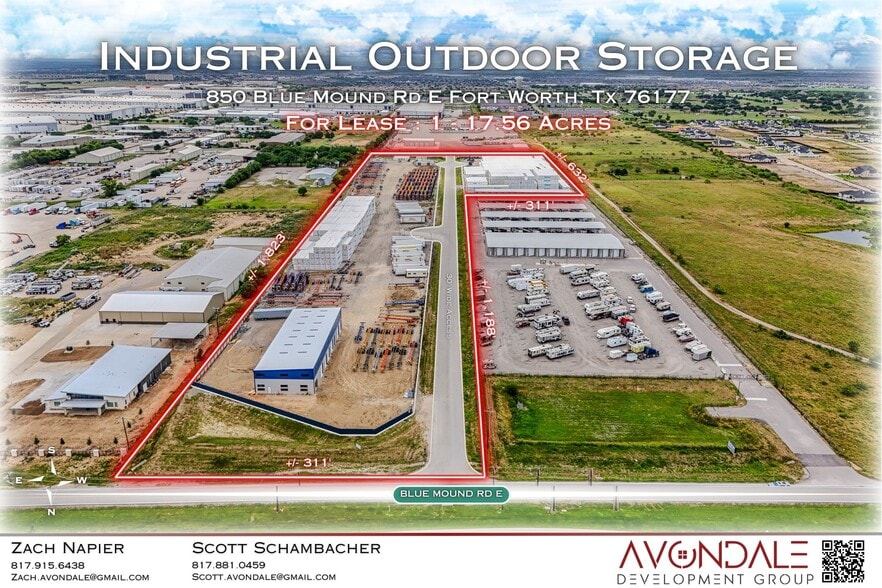 More Photos Of 850 Blue Mound Rd W, Haslet Industrial For Lease