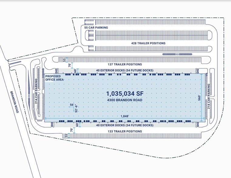 Primary Photo Of 4300 N Brandon Rd, Elwood Distribution For Lease