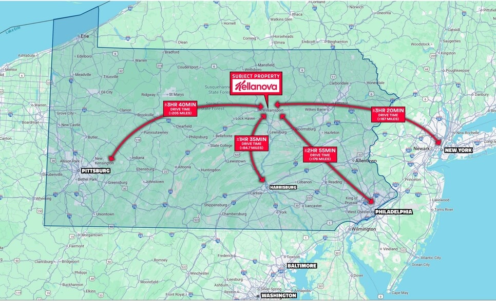 More Photos Of 76 Odell Rd, Muncy Warehouse For Sale