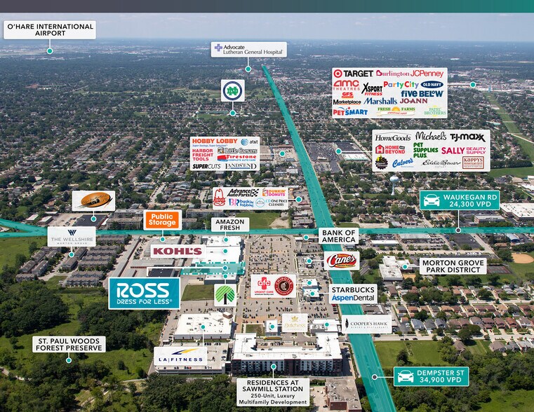 More Photos Of 6921 Dempster St, Morton Grove General Retail For Sale