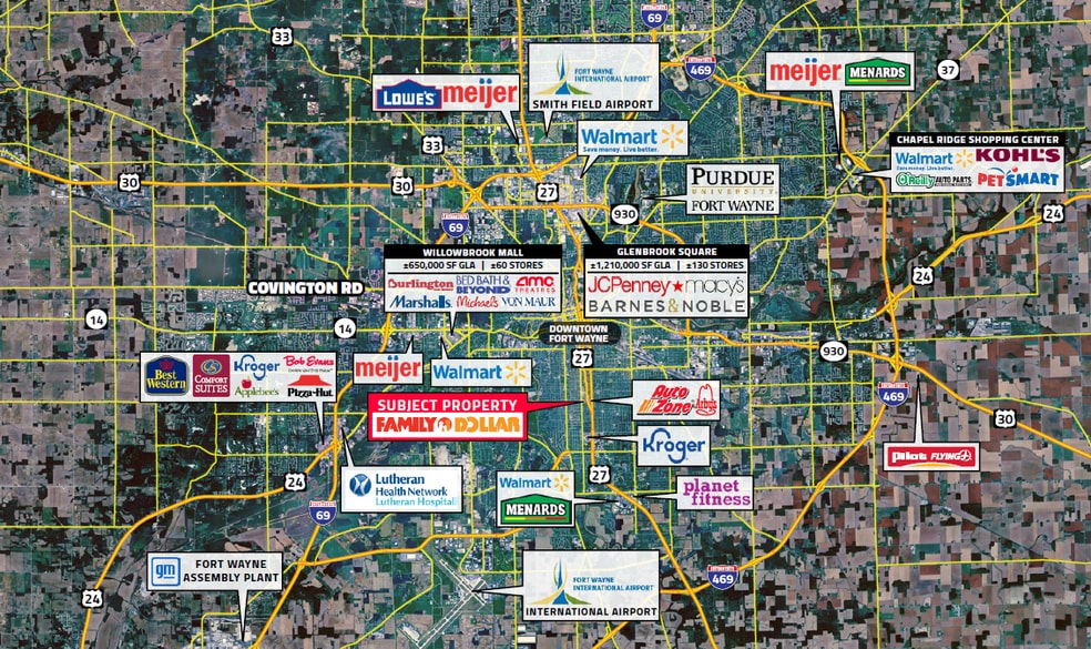 More Photos Of 102 E Rudisill Blvd, Fort Wayne General Retail For Sale