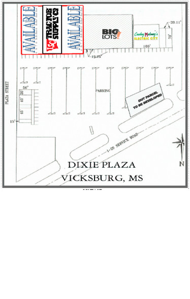 Primary Photo Of 1800 S Frontage Rd, Vicksburg Land For Sale