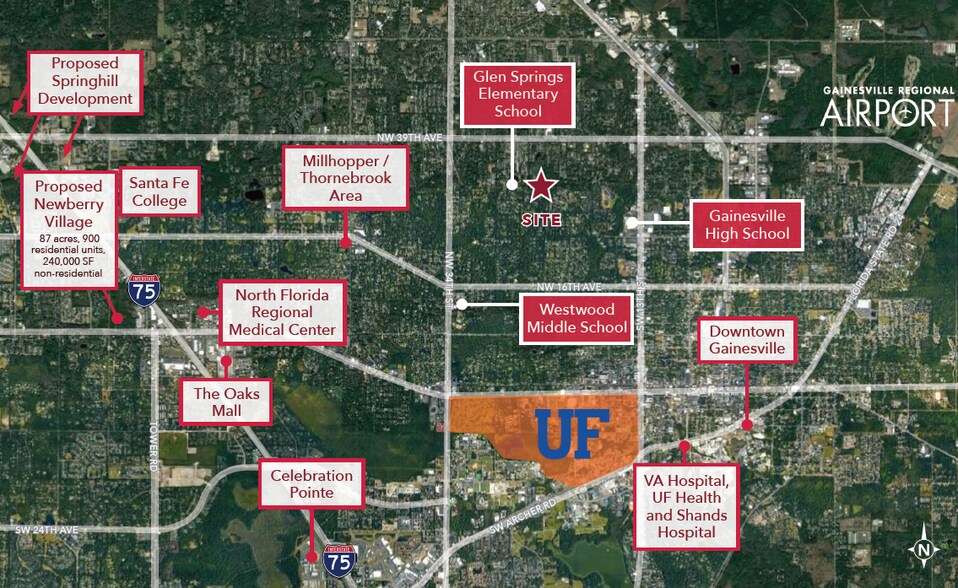 More Photos Of NW 31st Avenue Glen Spring Rd, Gainesville Land For Sale