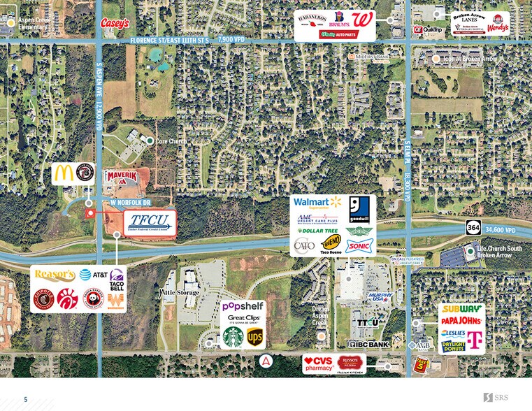 More Photos Of 5608 Aspen Ave, Broken Arrow General Retail For Sale