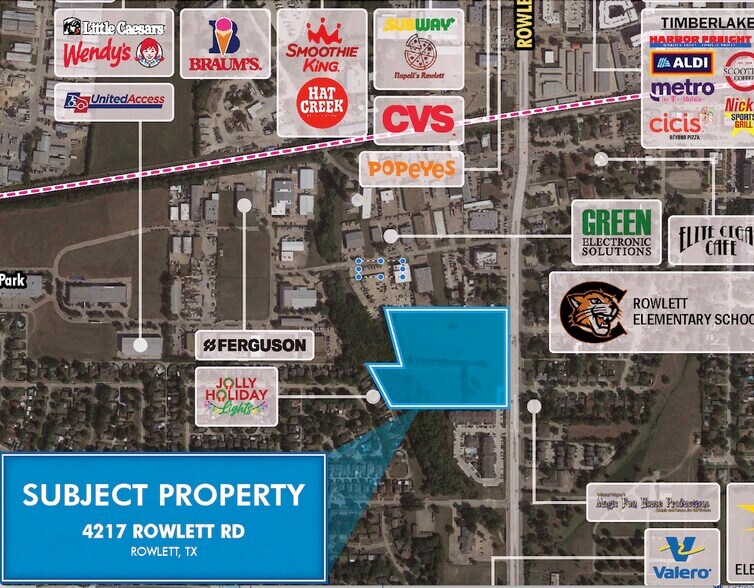 Primary Photo Of 4217 Rowlett Rd, Rowlett Land For Sale