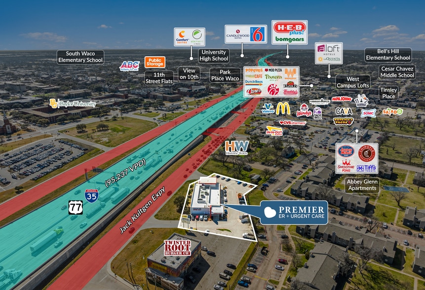 More Photos Of 221 n Interstate 35 Frontage Rd, Waco Hospital For Sale