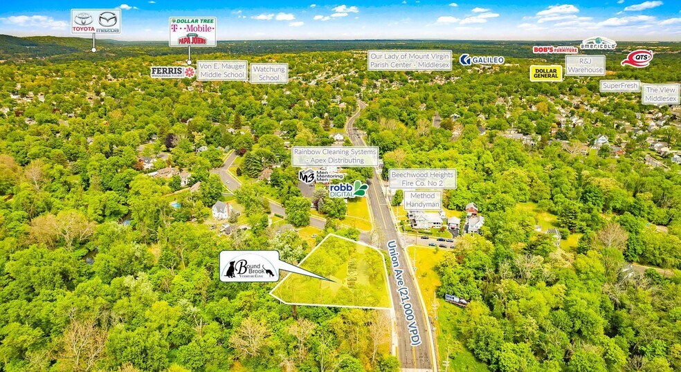 More Photos Of 95 E Union Ave, Middlesex Veterinarian Kennel For Sale