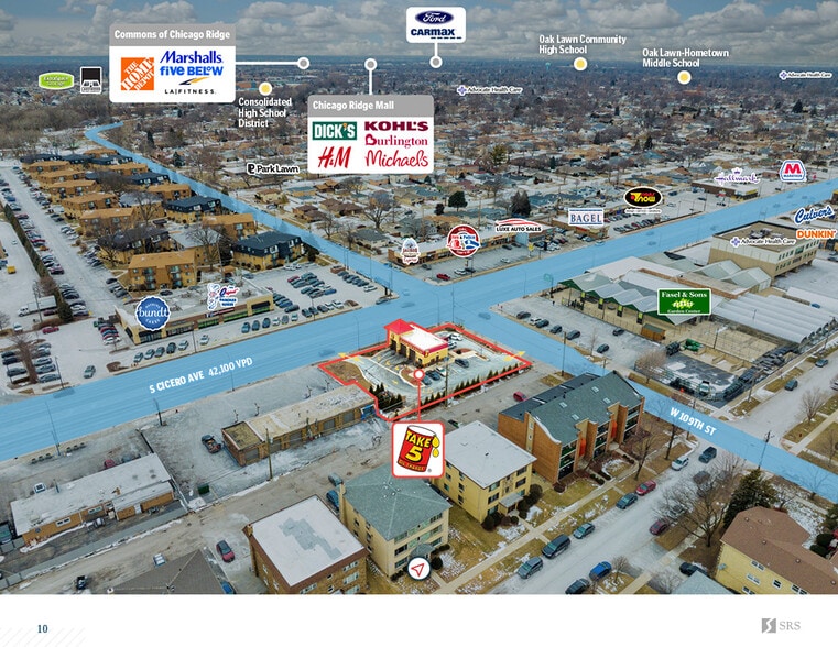 More Photos Of 10901 S Cicero Ave, Oak Lawn Auto Repair For Sale