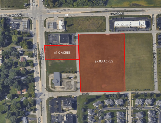 Primary Photo Of Weber & Renwick Rd, Crest Hill Land For Sale