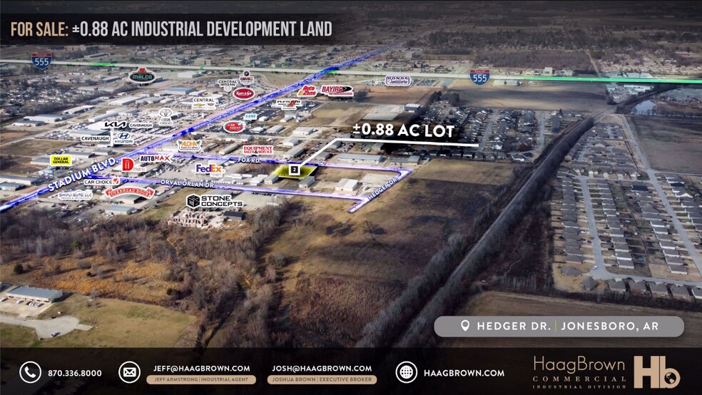 More Photos Of 3112 Orval Orlan Dr, Jonesboro Land For Sale