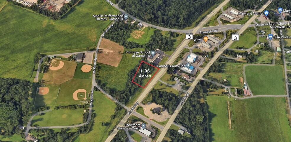 More Photos Of 690 S Crain Hwy, Gambrills Land For Lease