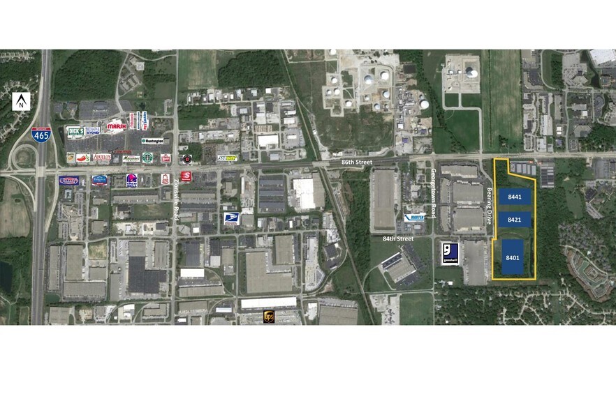 More Photos Of 8421 Bearing Dr, Indianapolis Warehouse For Lease