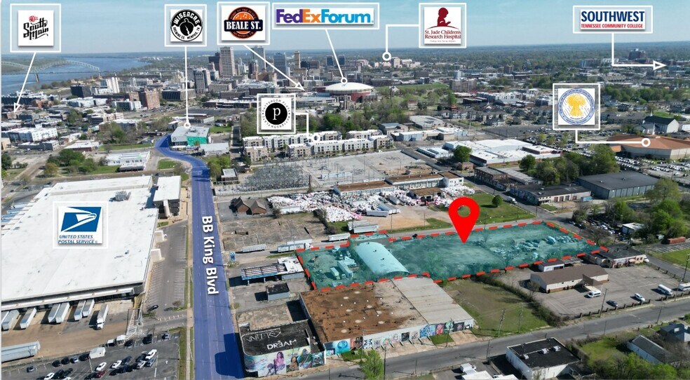 More Photos Of 259 Webster Ave, Memphis Warehouse For Sale