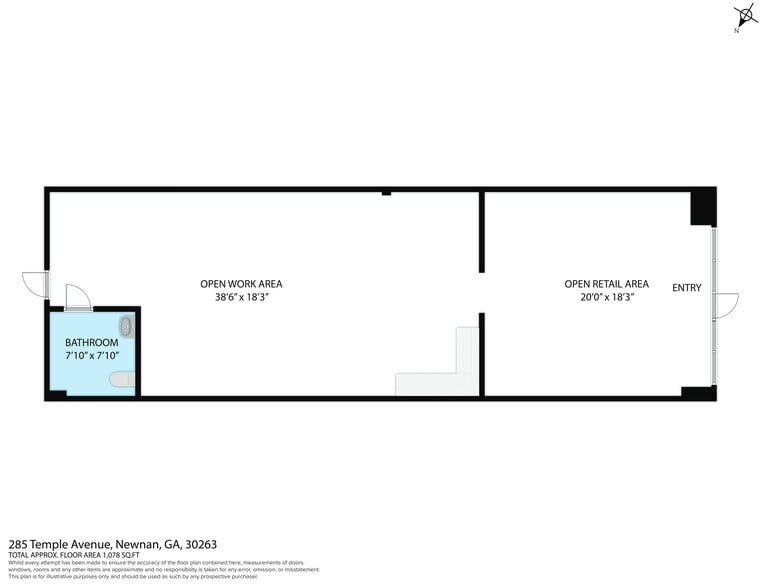 More Photos Of 285 East Temple Ave, Newnan General Retail For Lease