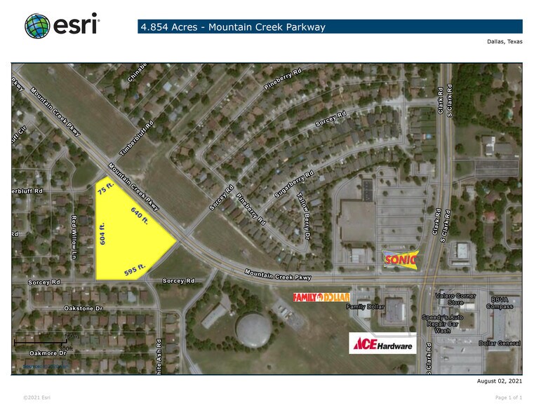 Primary Photo Of 8605 Sorcey Rd, Dallas Land For Sale