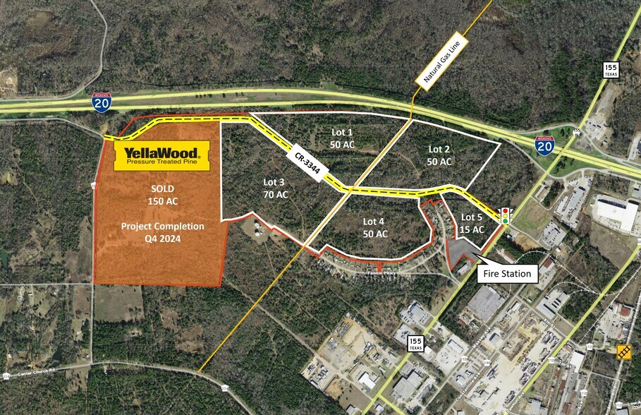 More Photos Of 12571 Highway 155 N, Tyler Land For Sale