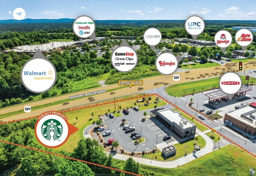 More Photos Of 4763 Hickory Blvd, Granite Falls Fast Food For Sale