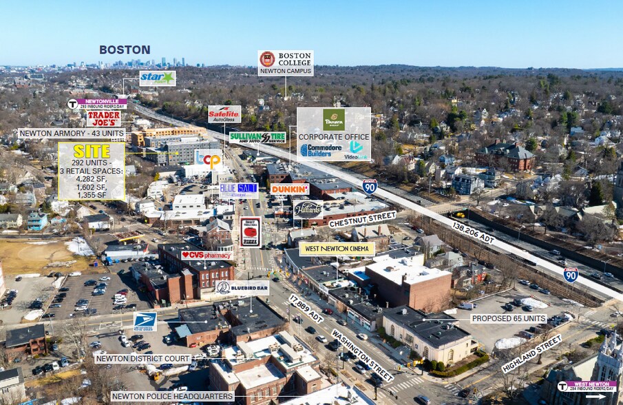 More Photos Of 1149 Washington St, Newton General Retail For Lease