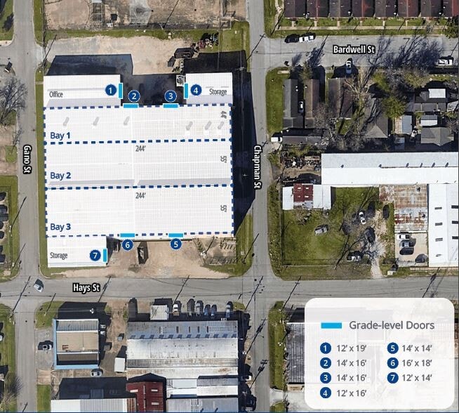 More Photos Of 1301 Hays St, Houston Warehouse For Lease