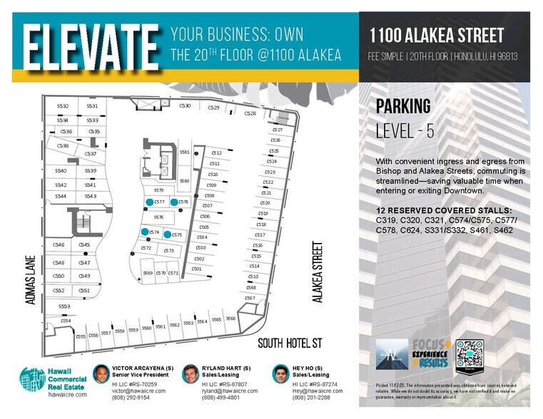 More Photos Of 1100 Alakea St, Honolulu Office For Sale