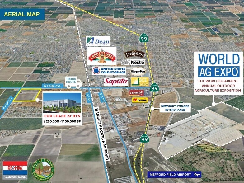 More Photos Of 2918 Pratt st, Tulare Distribution For Lease