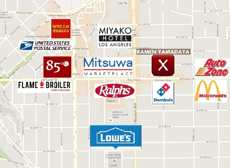 More Photos Of 1627 W Carson St, Torrance Storefront Retail Office For Sale