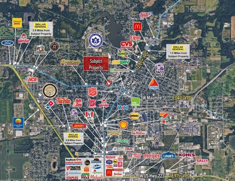 More Photos Of 408 W Maumee St, Adrian Convenience Store For Sale