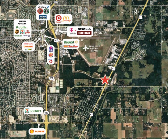 More Photos Of Broad Street US 41 @ Martha Road, Brooksville Land For Sale