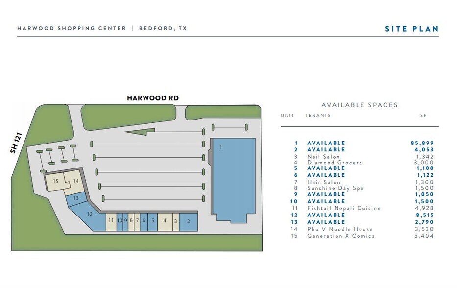 More Photos Of 3504-3508 Harwood Rd, Bedford Unknown For Lease