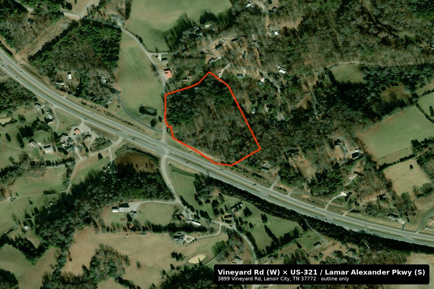 More Photos Of 3899 Vineyard rd, Lenoir City Land For Sale