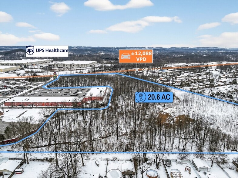 More Photos Of adj. to 161 Outer Loop, Louisville Land For Sale