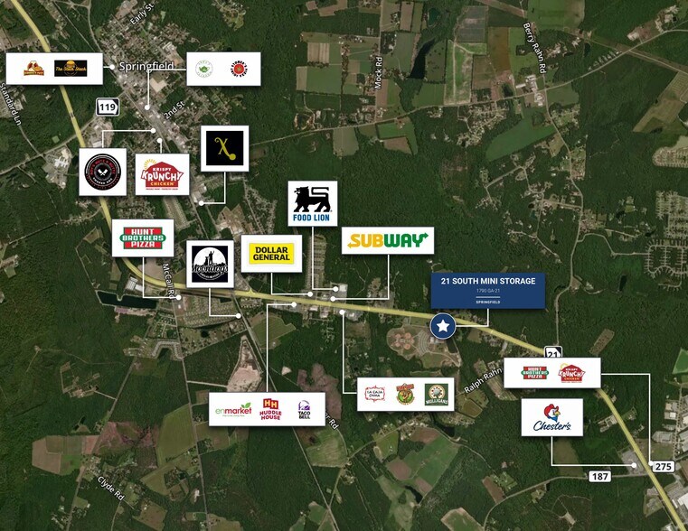 More Photos Of 1790 GA Highway 21 S, Springfield Self Storage For Sale