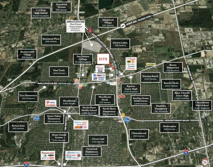 More Photos Of NWQ E Sam Houston Pkwy N & Wallisville Rd, Houston Freestanding For Lease
