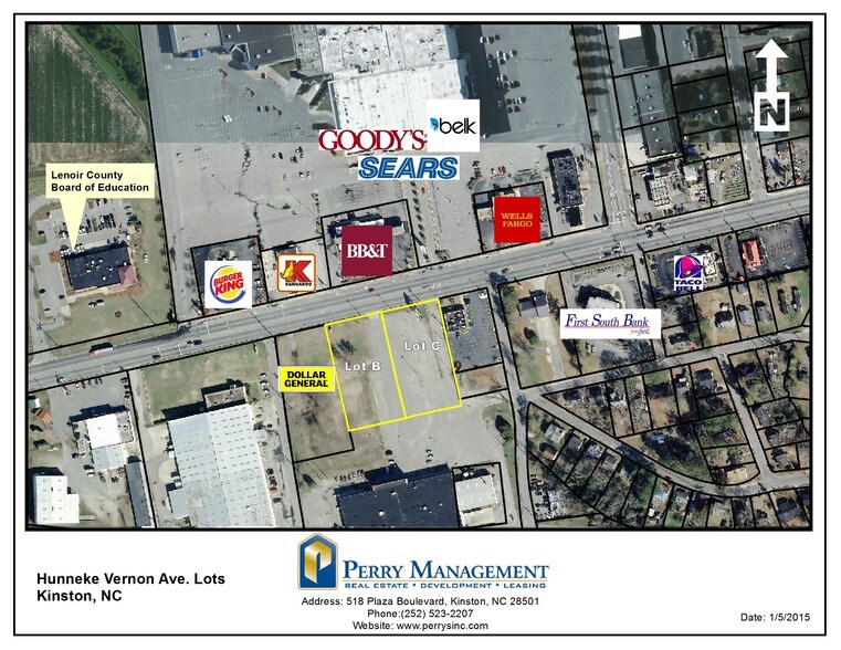 More Photos Of 2006 W Vernon Ave, Kinston Land For Sale