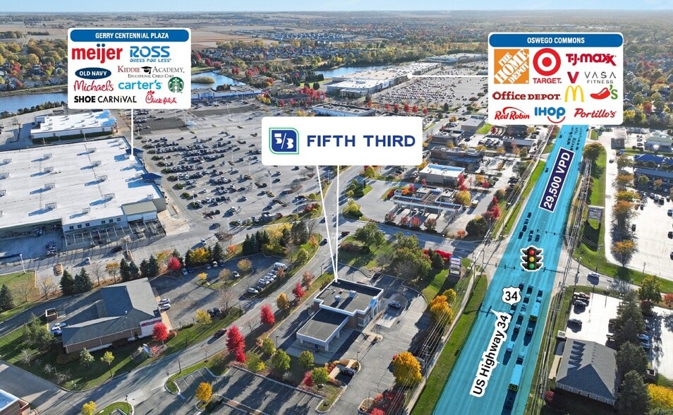 More Photos Of 2660 Us Highway 34, Oswego Bank For Sale