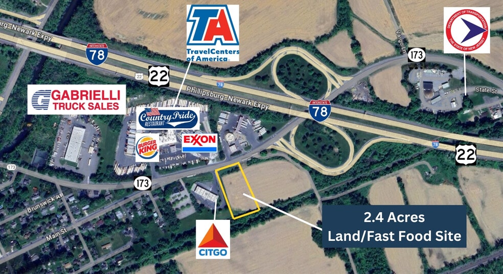 Primary Photo Of 978 NJ-173, Bloomsbury Land For Lease